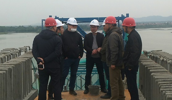 湖南交水建集团临澧项目公司观摩张公庙澧水特大桥项目(图1) 湖南交水建集团临澧项目公司观摩张公庙澧水特大桥项目(图1)